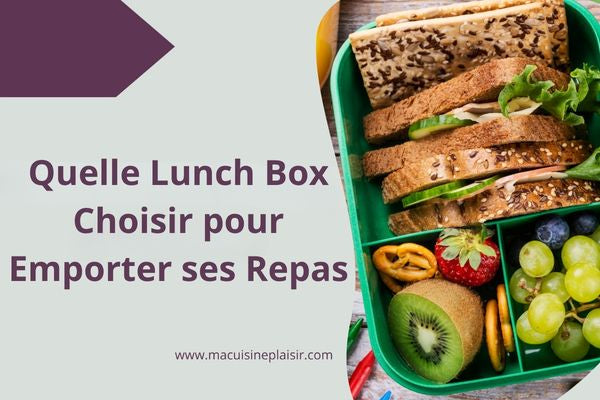Quelle Lunch Box Choisir pour Emporter ses Repas ?