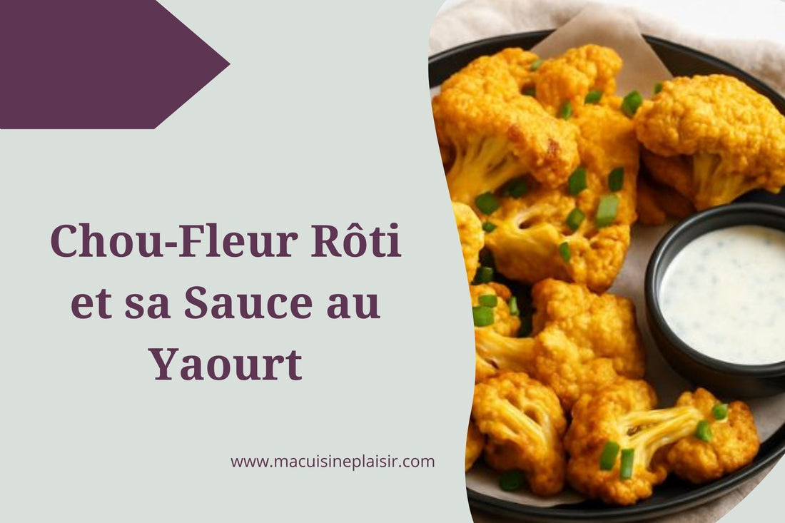Chou-Fleur Rôti Sauce au Yaourt