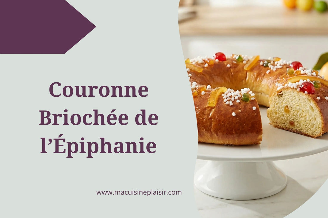 Couronne Briochée de l'Epiphanie