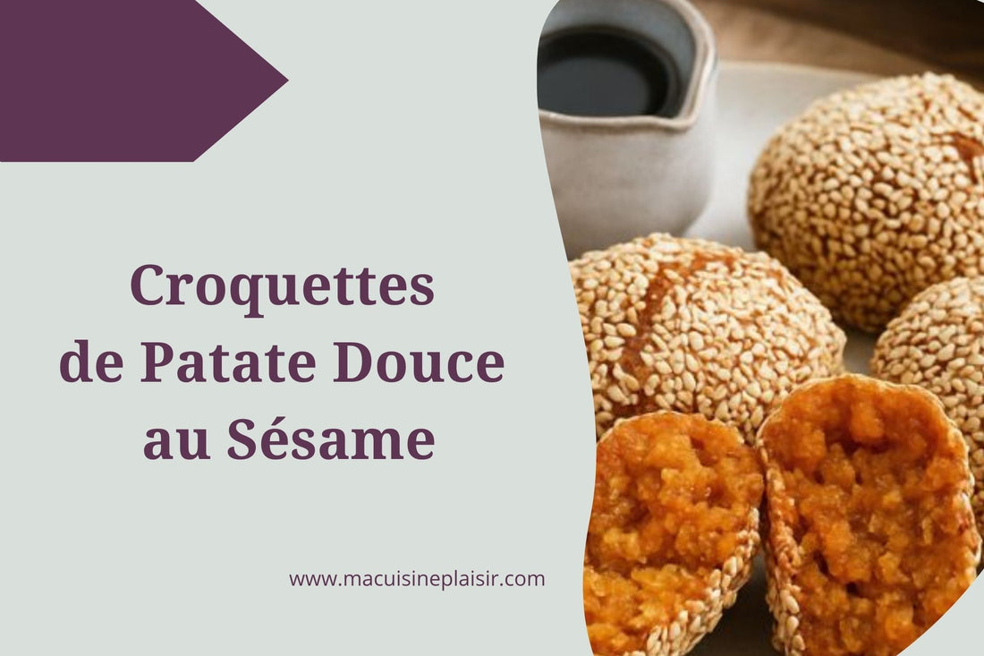 Croquettes de Patate Douce au Sésame
