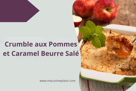 Crumble aux Pommes et Caramel au Beurre Salé