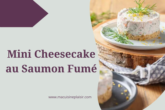 Mini Cheesecake au Saumon Fumé