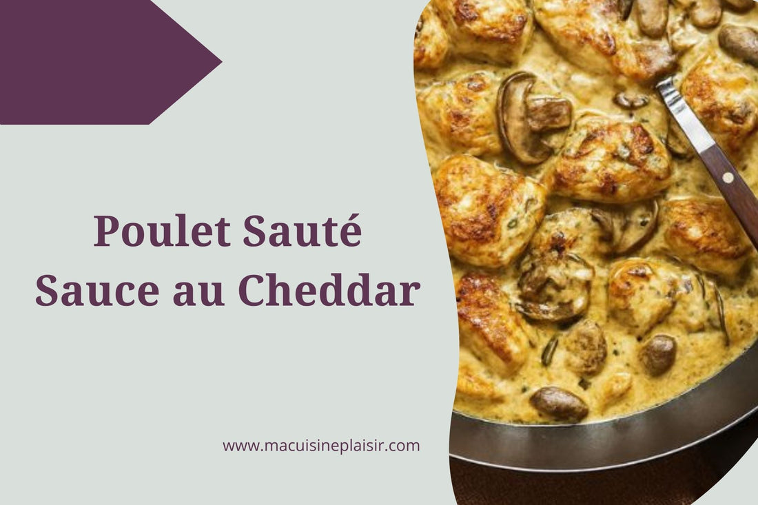 Poulet Sauté Sauce au Cheddar