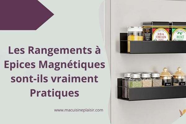 Les Rangements à Épices Magnétiques Sont-ils Vraiment Pratiques ?
