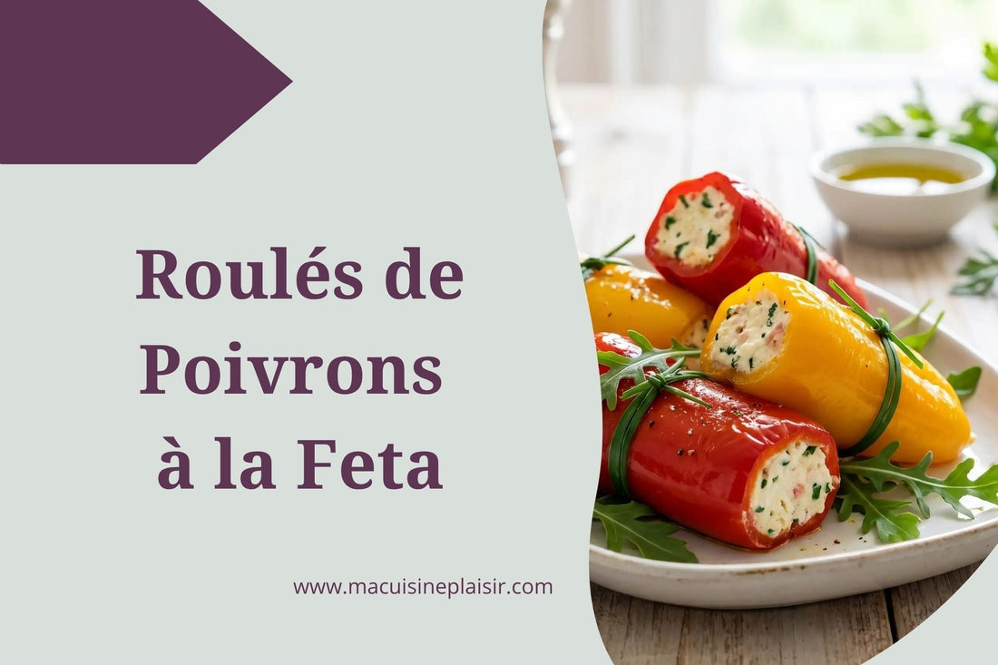 Roulés de Poivrons à la Feta