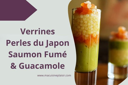 Perles de Japon au Saumon Fumé et Guacamole