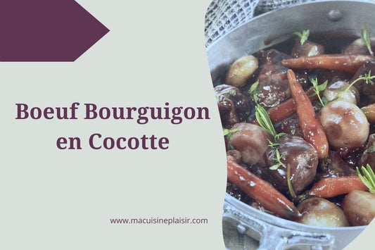 Bœuf Bourguignon en Cocotte