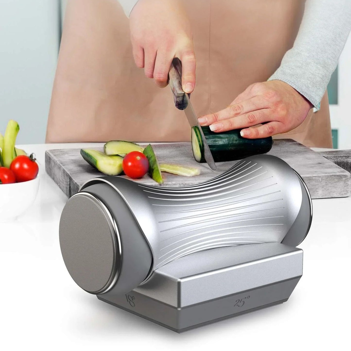 affuteur couteau à rouleau titanroll design