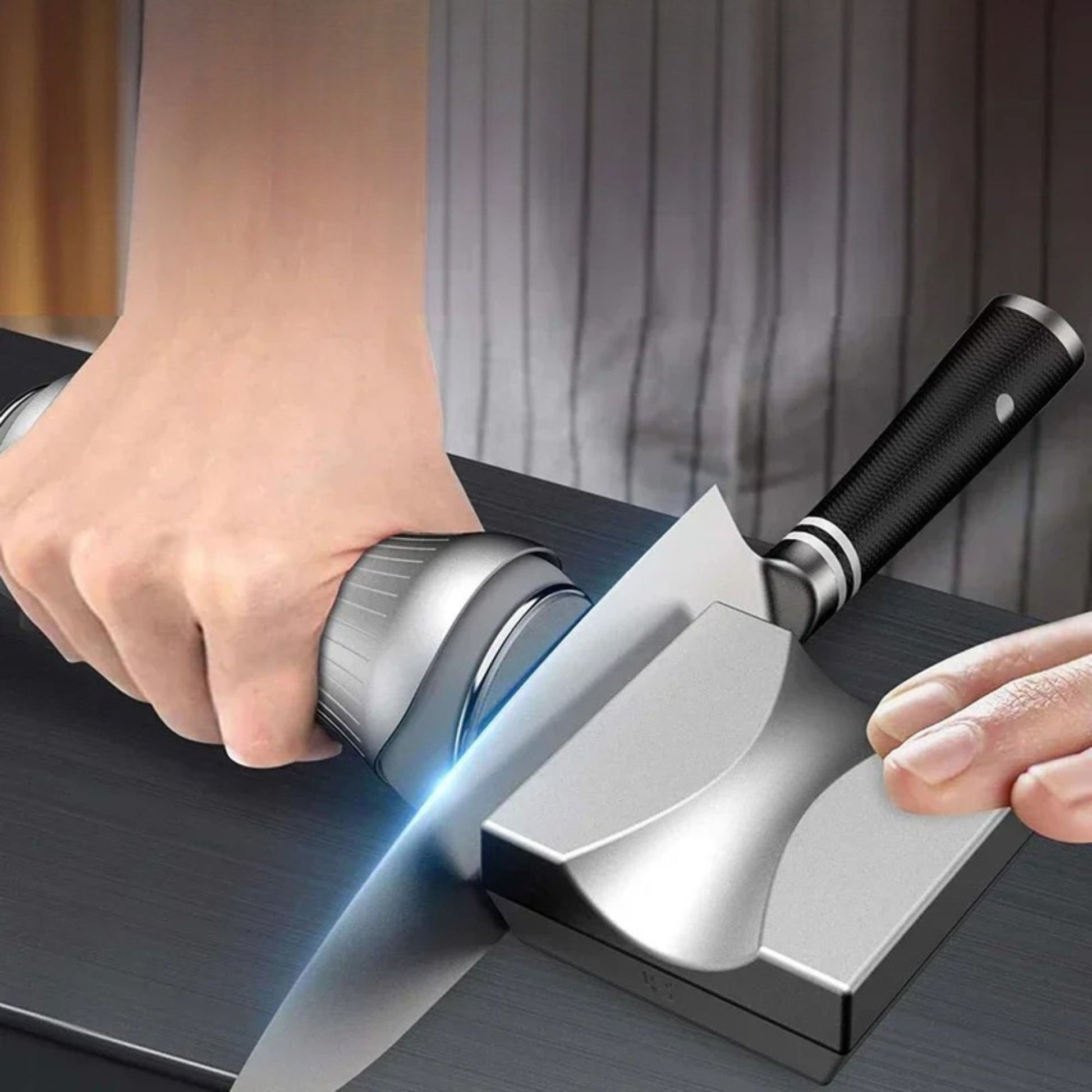 affuteur couteau à rouleau titanroll facile