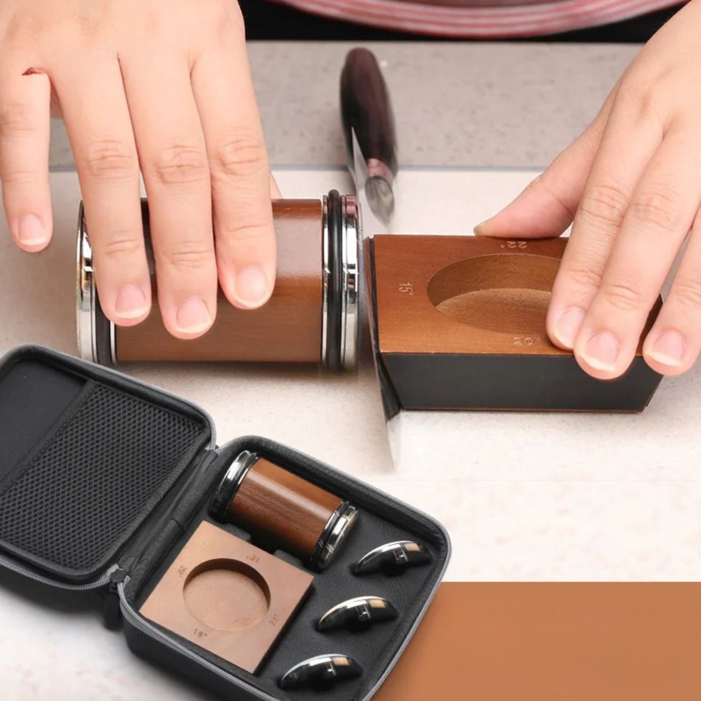 aiguiseur couteau roulant prosharp efficace