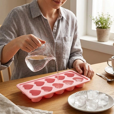 bac à glaçons icekiss rose