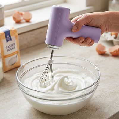 batteur électrique fouetflex violet