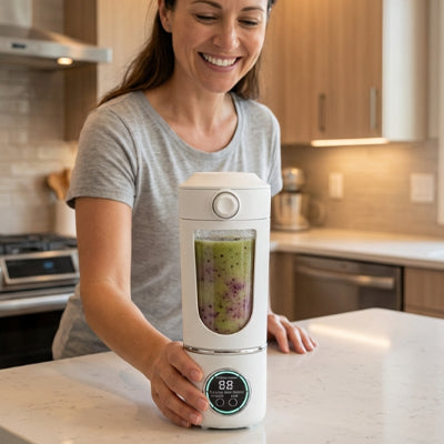 blender smoothie portable freshpulse blanc