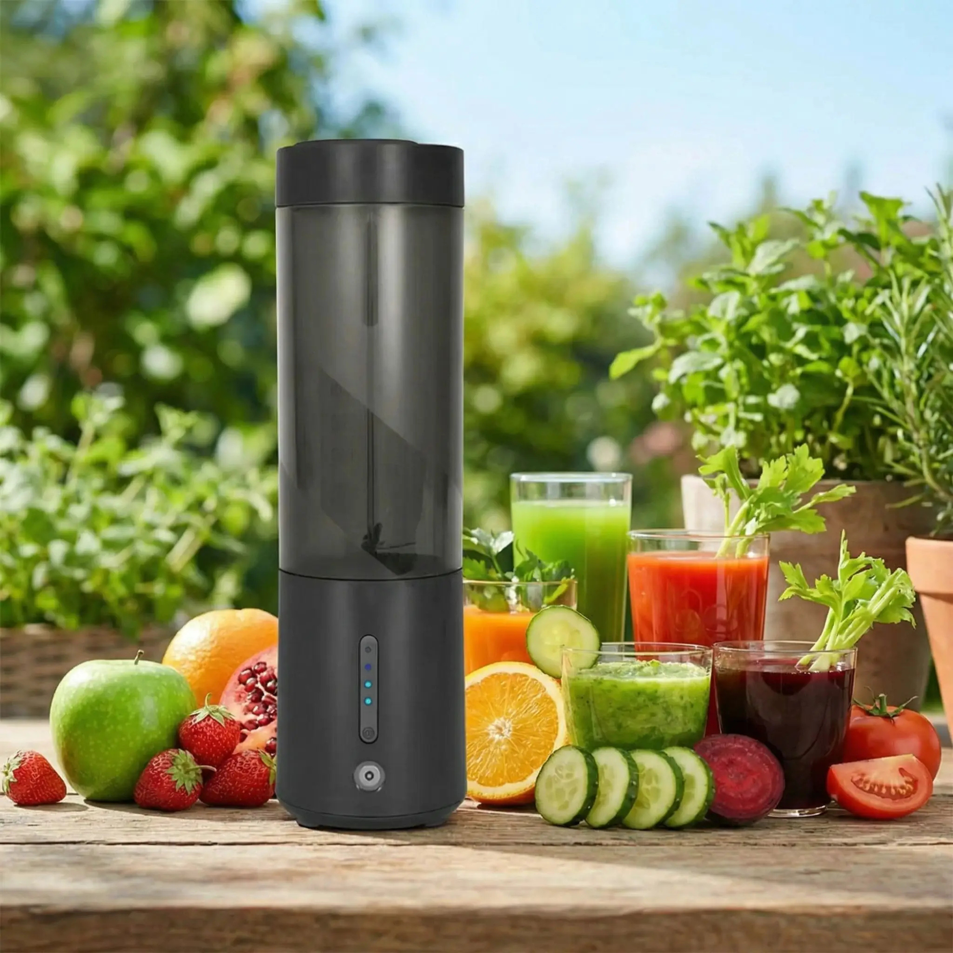 blender smoothie portable noir