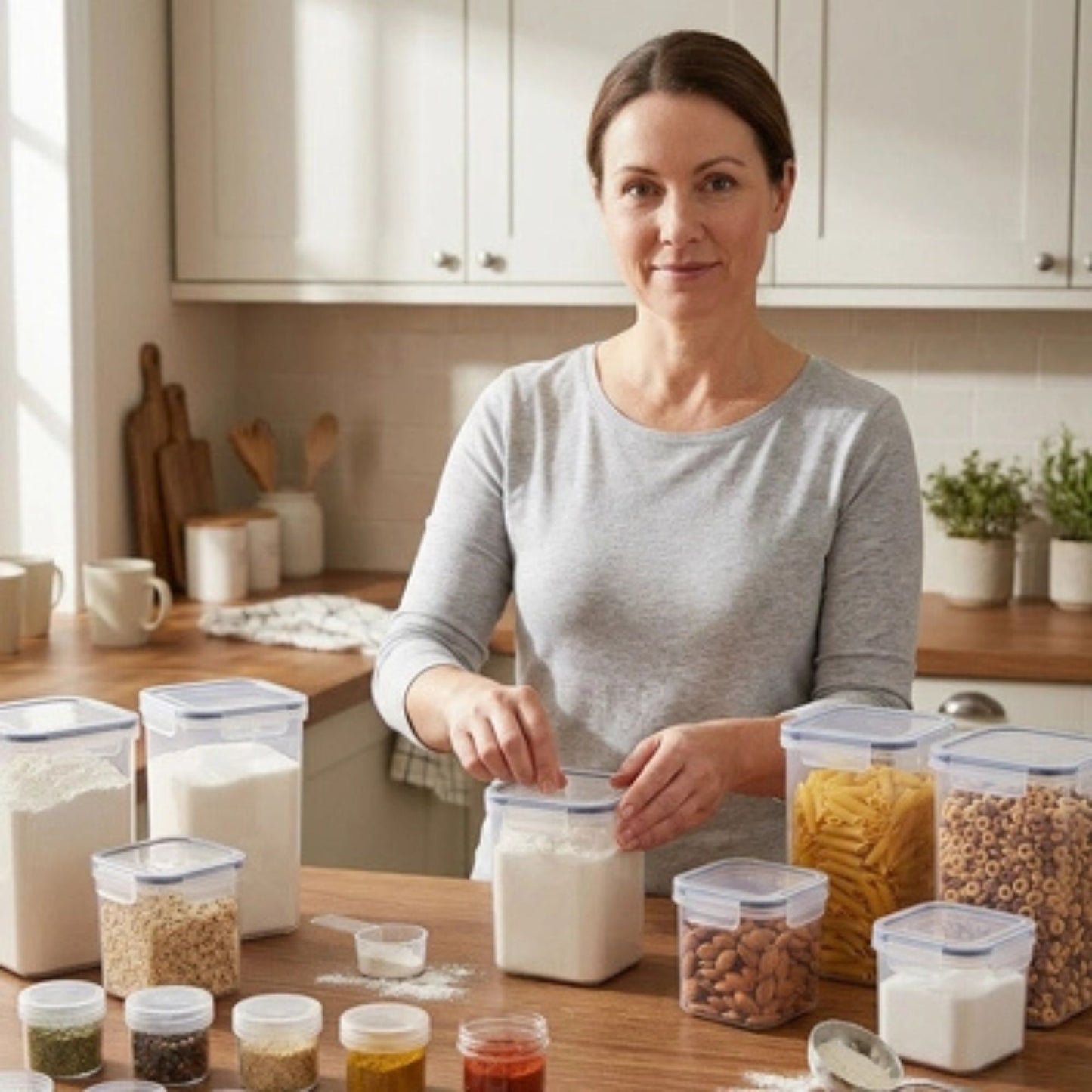 boite de conservation alimentaire douze pieces contenants varies
