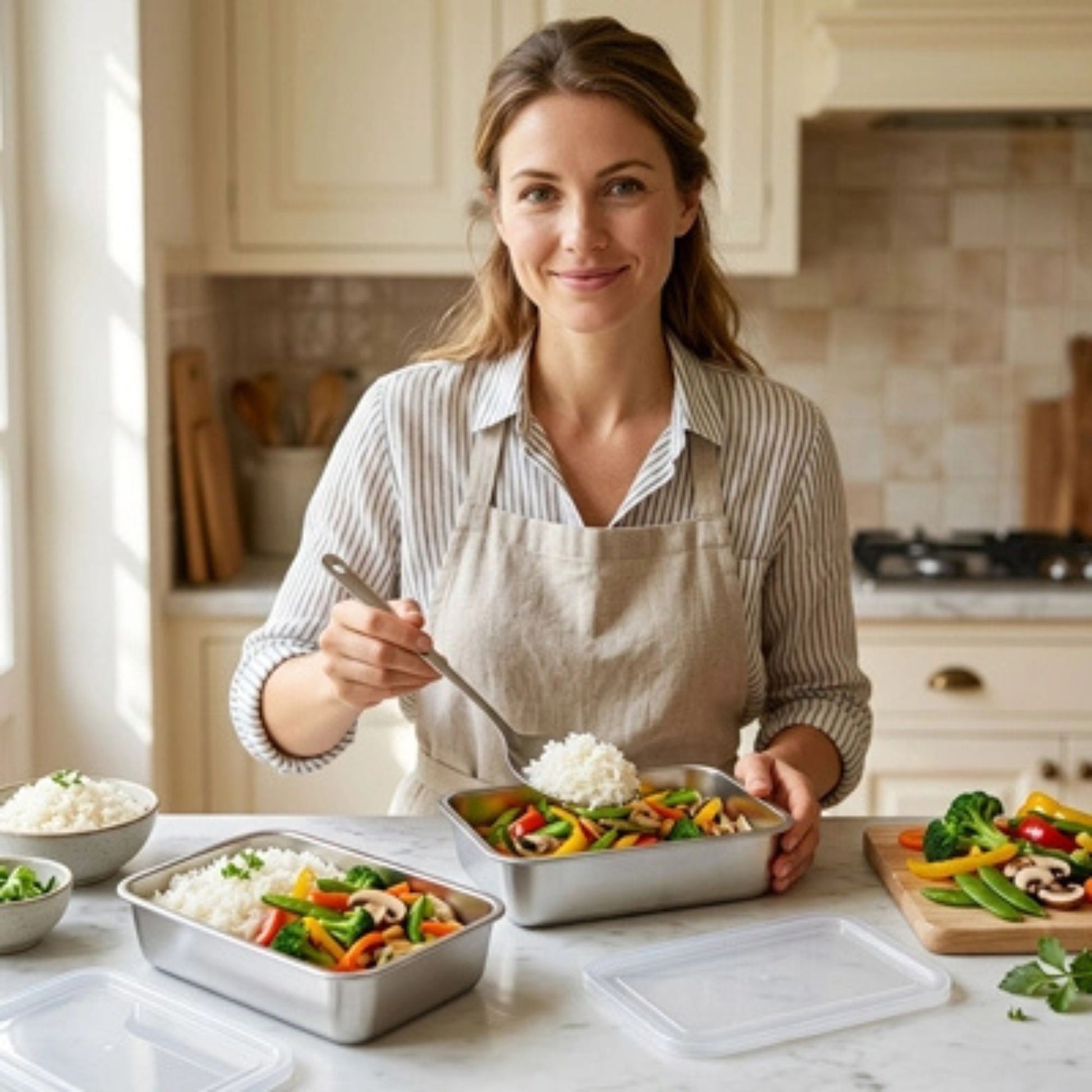 boite de cons repaservation alimentaire inox
