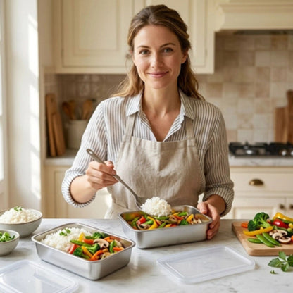 boite de cons repaservation alimentaire inox