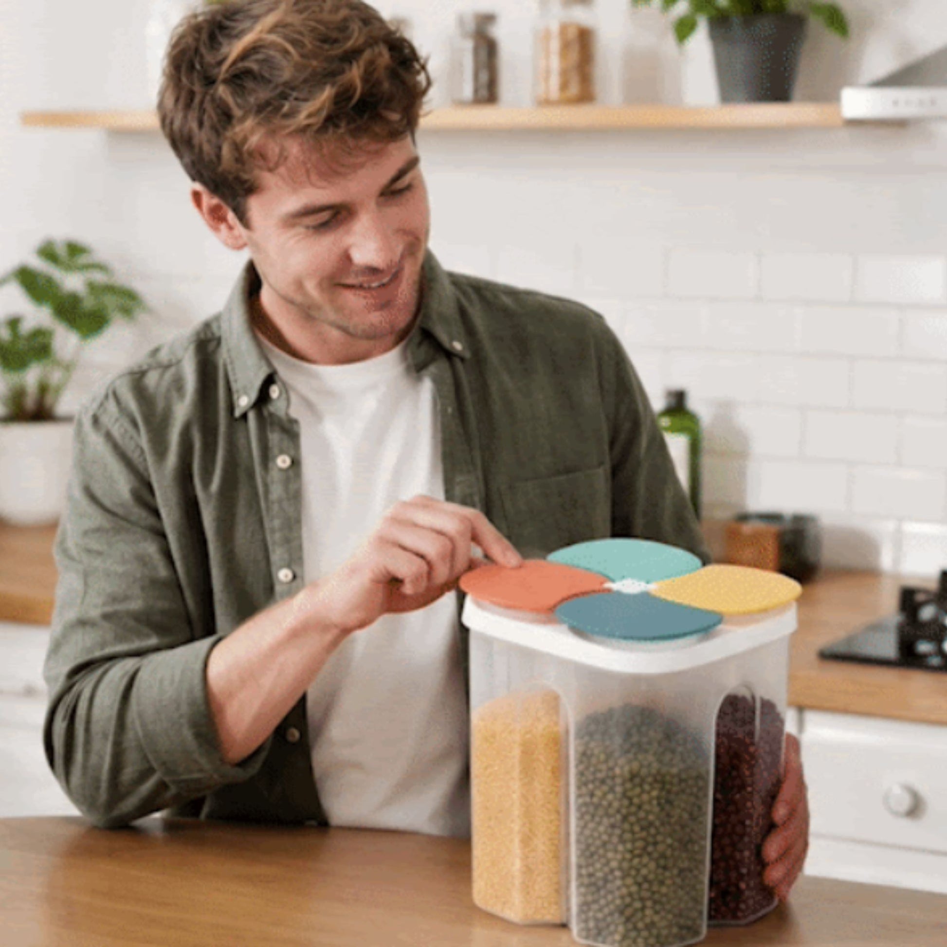 boite de conservation alimentaire quadribox pratique