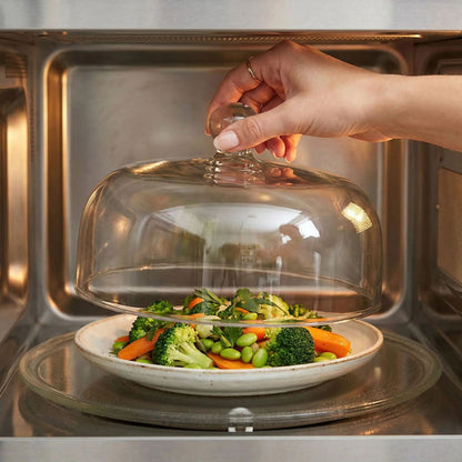 cloche micro onde en verre waveglass efficace