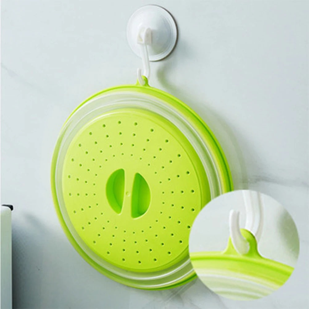 cloche-micro-onde-retractable-vert