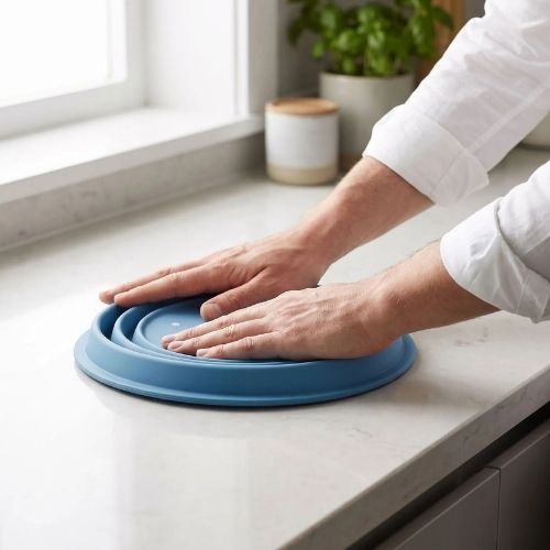 cloche micro ondes fleximag pliable