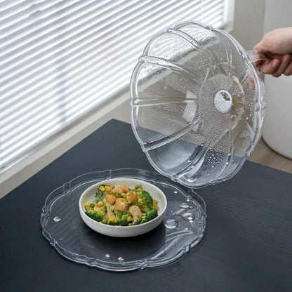 cloche-pour-micro-onde-petalwave-anti-eclaboussures