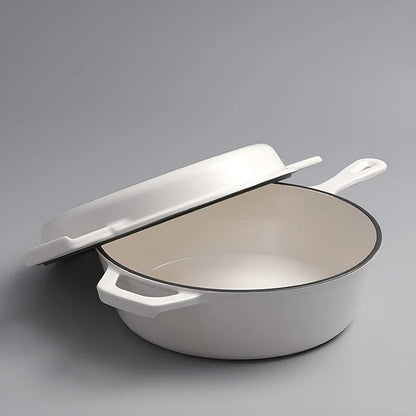 Cocotte en Fonte - Emaillée 2 en 1 - 26 cm