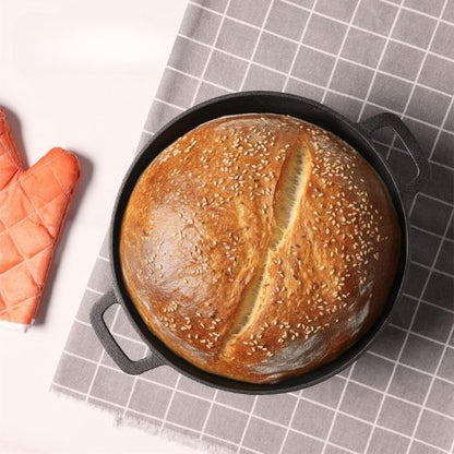 cocotte-en-fonte-noire-cuisson-pain