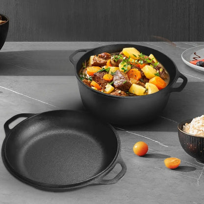 cocotte-en-fonte-noire-deux-en-un