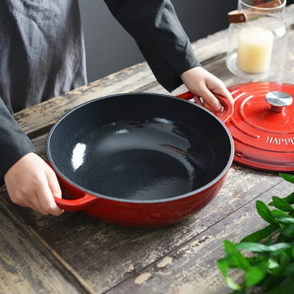 cocotte-en-fonte-plate-rouge