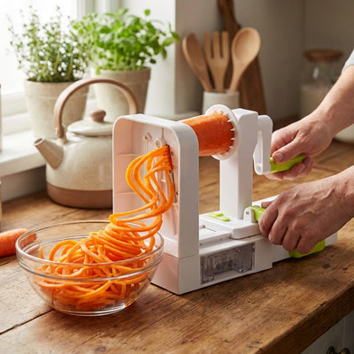 coupe légumes spirale spiracoupe carotte