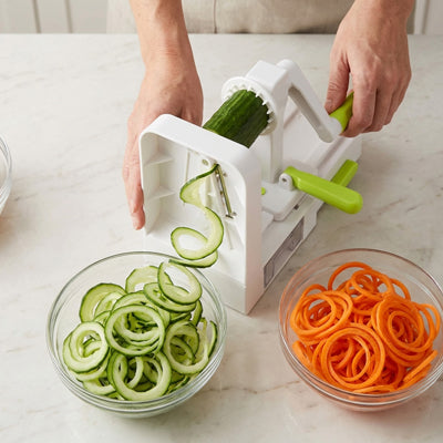 coupe légumes spirale spiracoupe repas sain