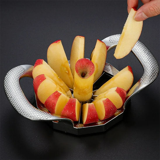 coupe pomme douze quartiers efficace