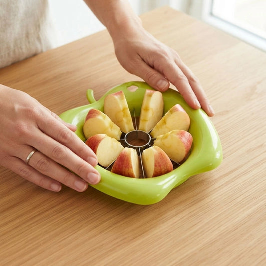 coupe pomme pommepop vert