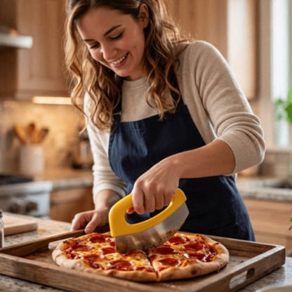couteau à pizza slicesafe rapide