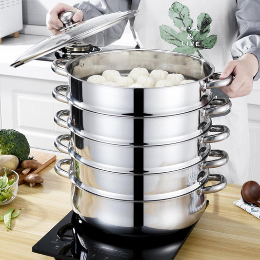 cuit-vapeur-inox-cinq-etages