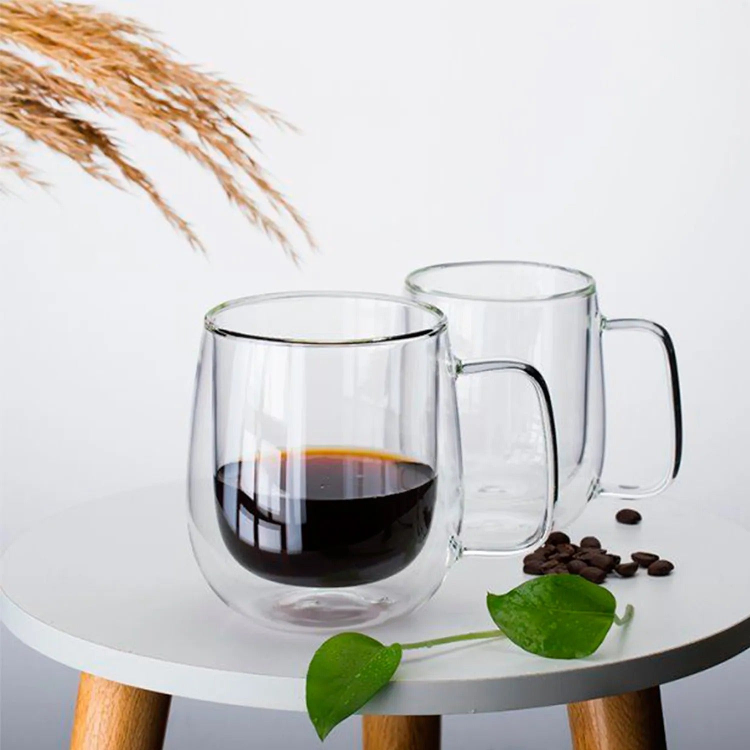 Tasse en verre double paroi – CoffeeLibertyy