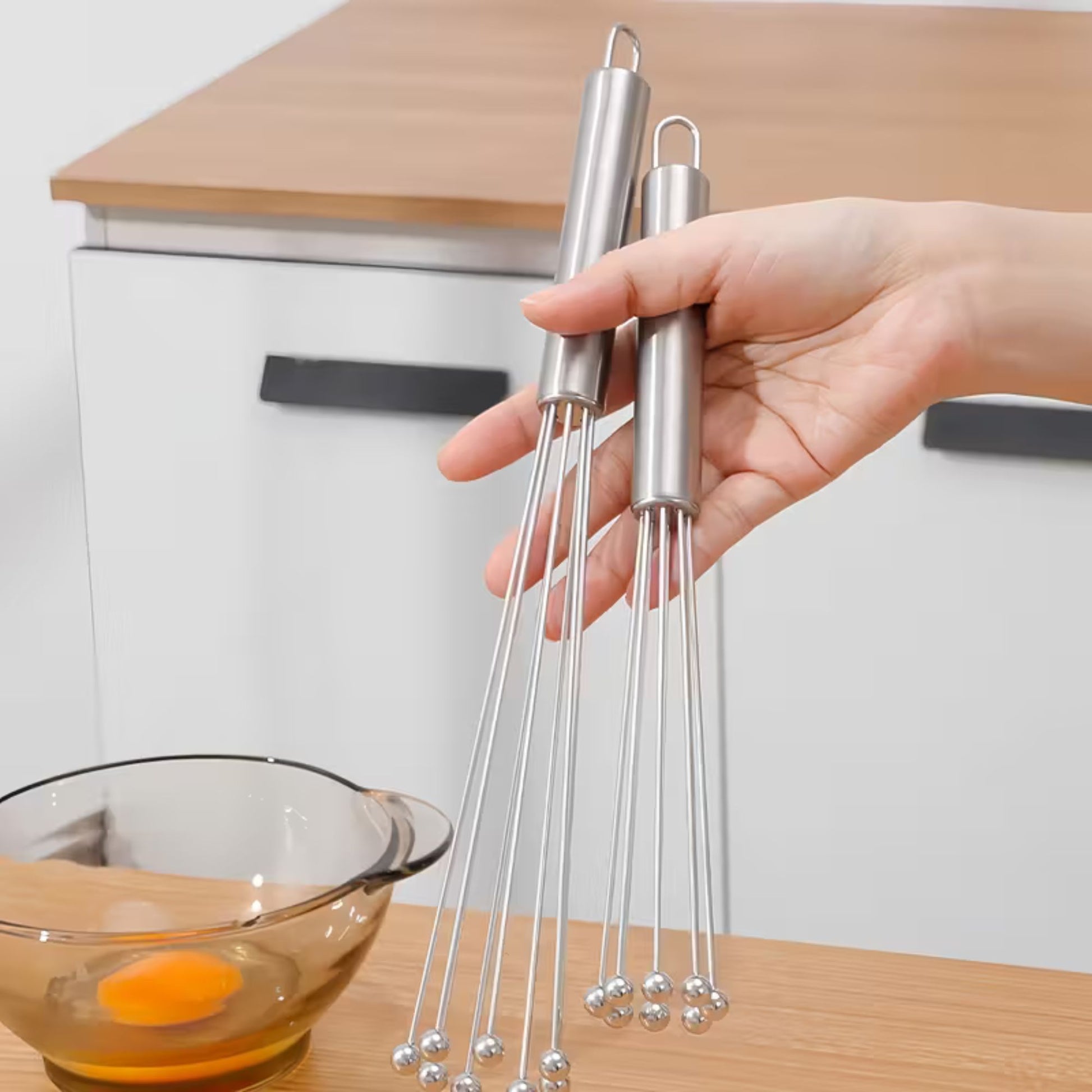 fouet a billes inox