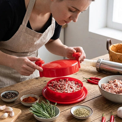 hachoir à viande manuel effilochef repas sains