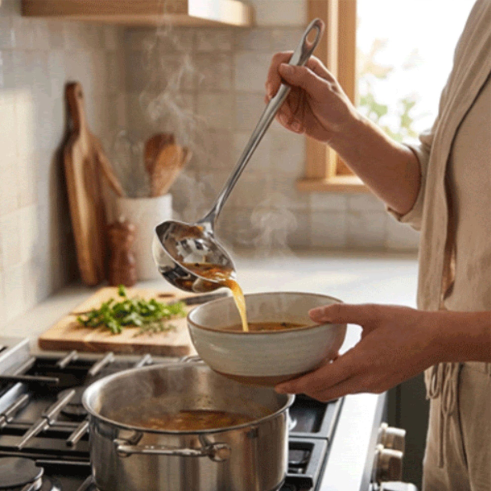 louche inox inoxaflow potage