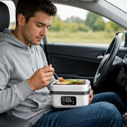 lunch box chauffante nomadheat voiture
