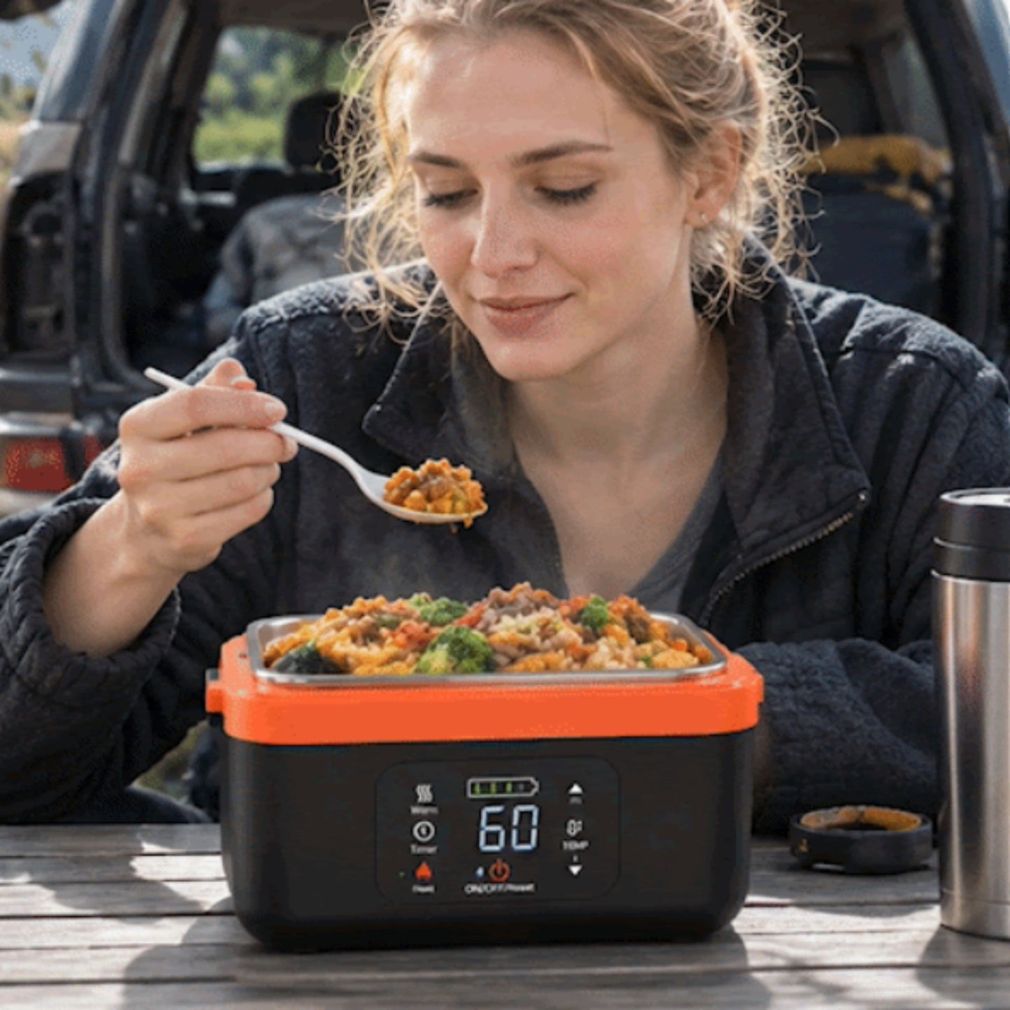 lunch box chauffante nomadheat voyage