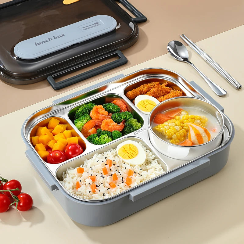 lunch box inoxilunch bleu