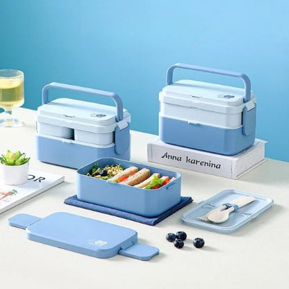 lunch-box-multicompartiments-lunchlayer-bleu