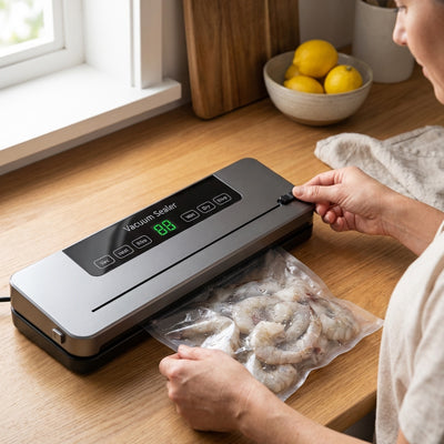 machine sous vide alimentaire freshteck crustace