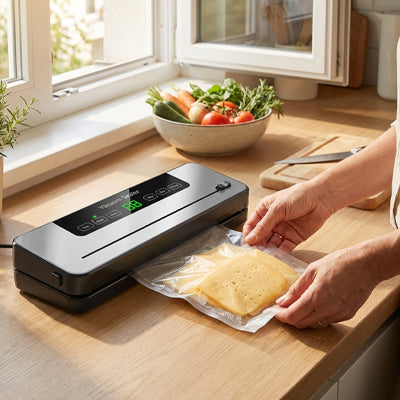 machine sous vide alimentaire freshteck pain