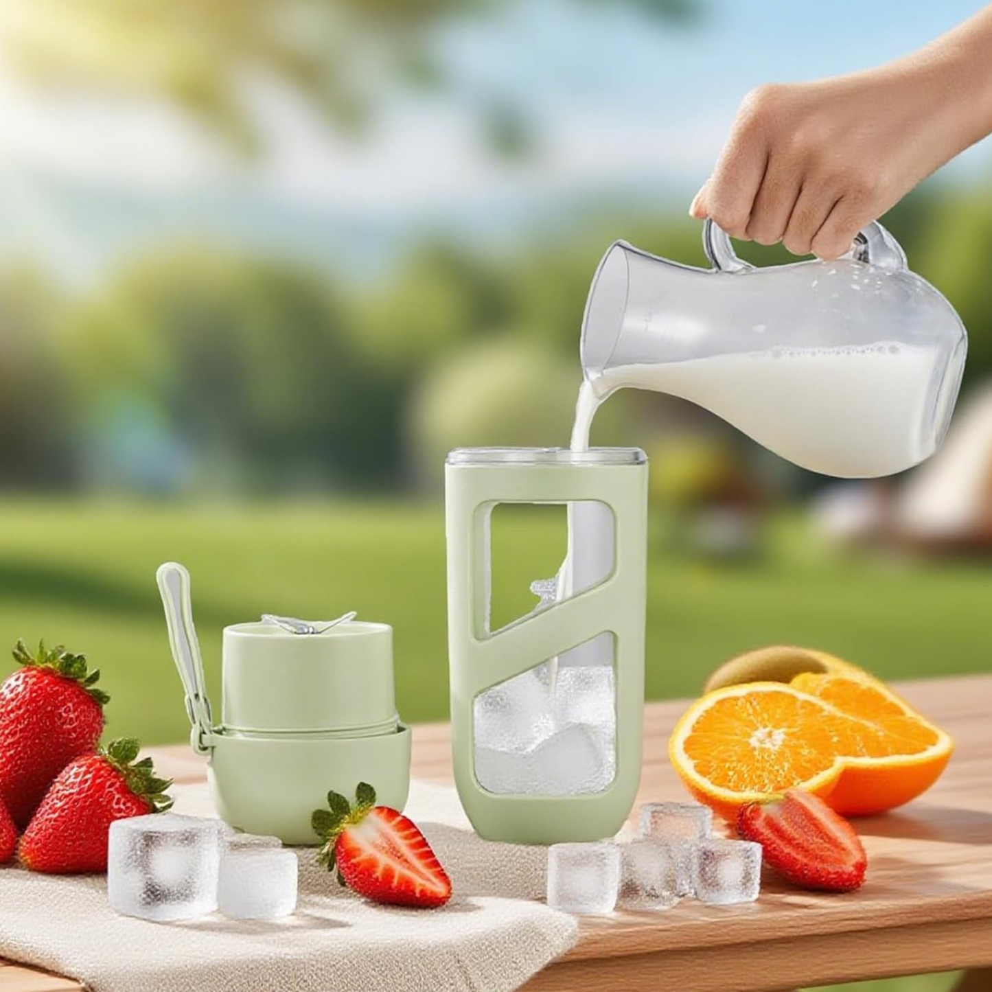 mini blender sous vide smoothie