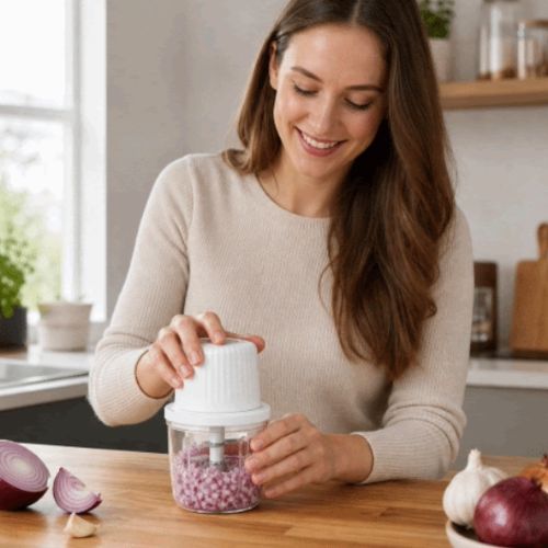 mini hachoir electrique chopeasy oignon