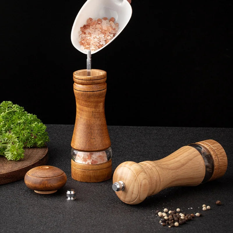 moulin à poivre en bois karo remplissage