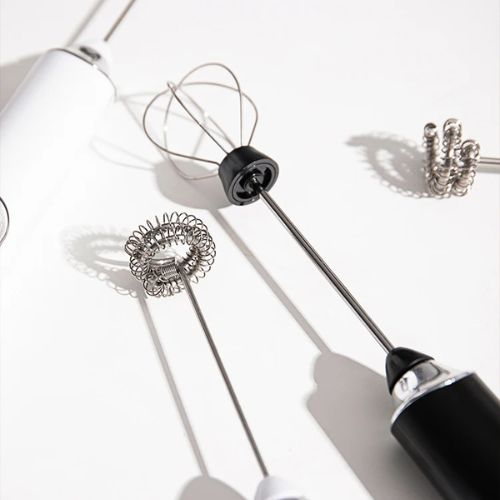 Mousseur A Lait | Veluto Rechargeable 2 Têtes